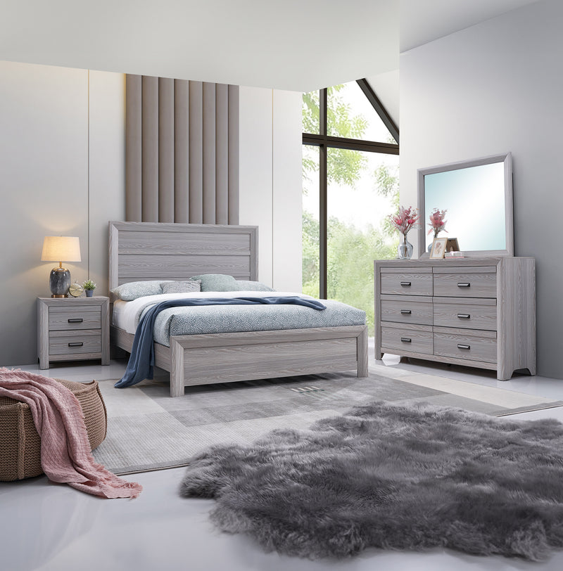 JUEGO DE HABITACION "ADELAIDE DRIFTWOOD" - CAMA QUEEN