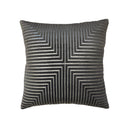 ***CUSHION WITH FILLER VACUUM FOIL PRINT ON COTTON VELVET  BACK PLAIN