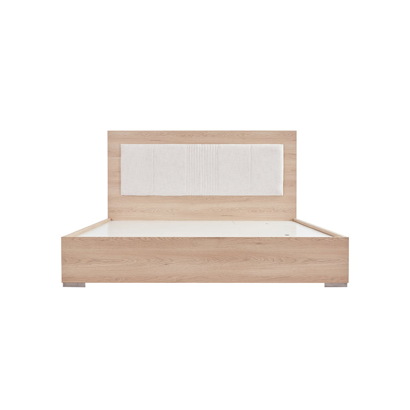 CAMA QUEEN "JL01016" + 1 MESITA DE NOCHE - 2PCS