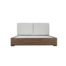 CAMA QUEEN "JL01034" + 1 MESITA DE NOCHE - 2PCS