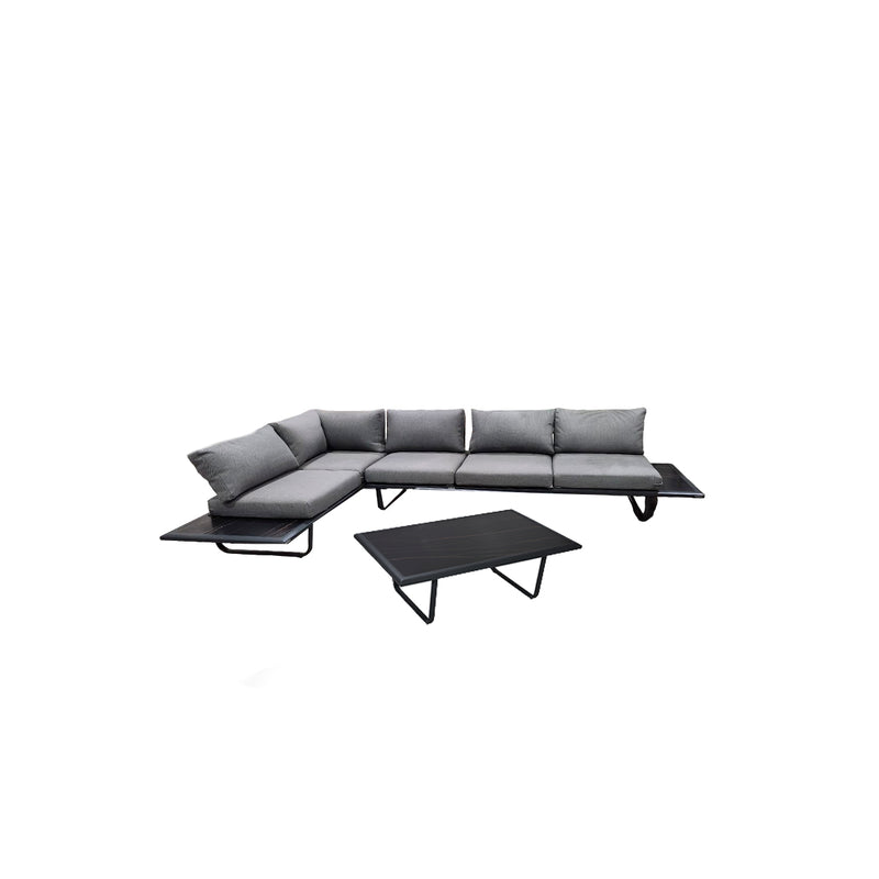 SECTIONAL DE EXTERIOR SOPHIA GRIS - 4PCS