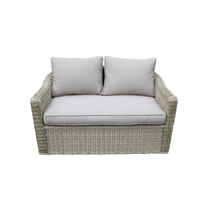 SOFA DE EXTERIOR EN RATTAN NATURAL